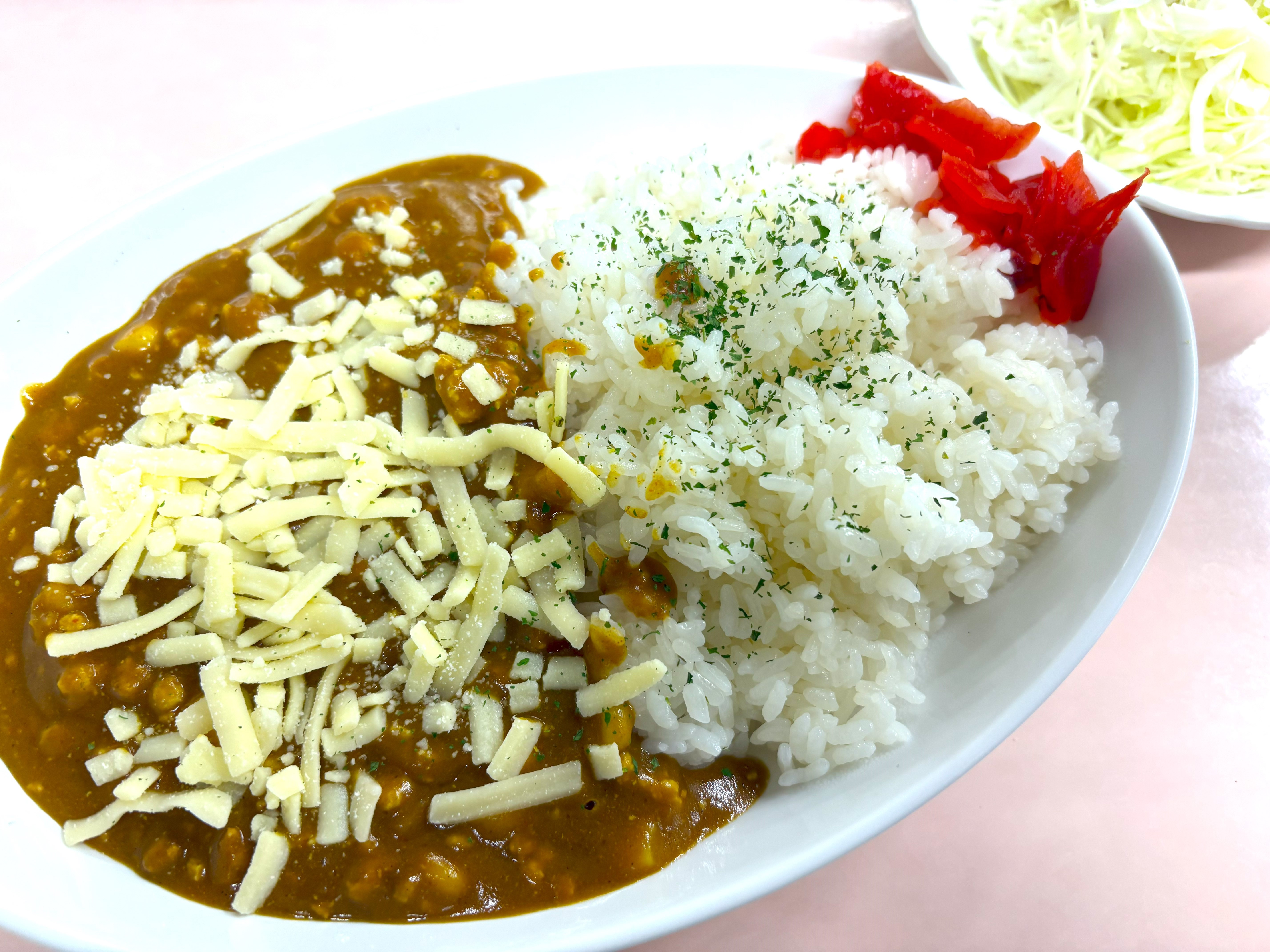 加工キーマカレー風チーズのせ
