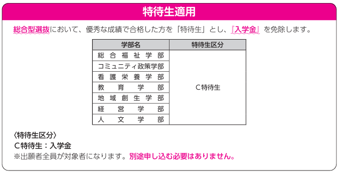 特待生