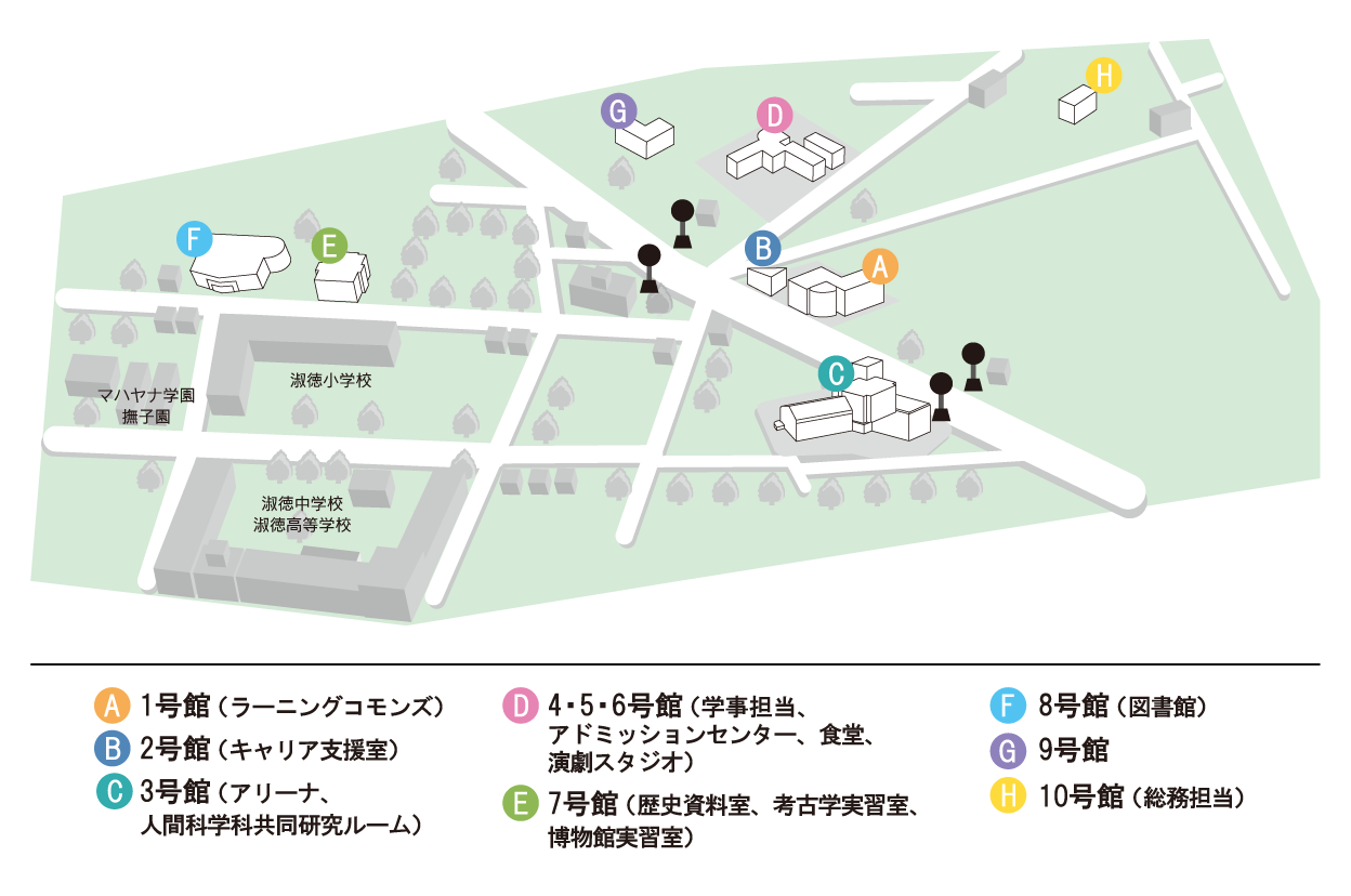 学生便覧map