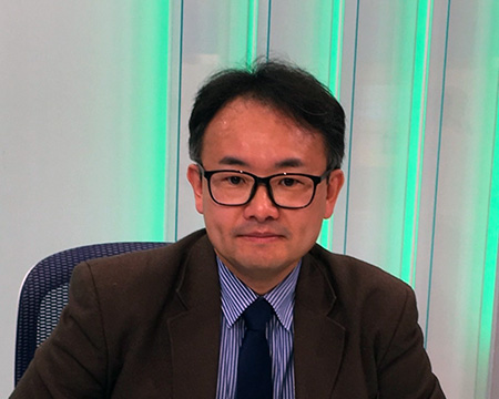 田中表現学科長