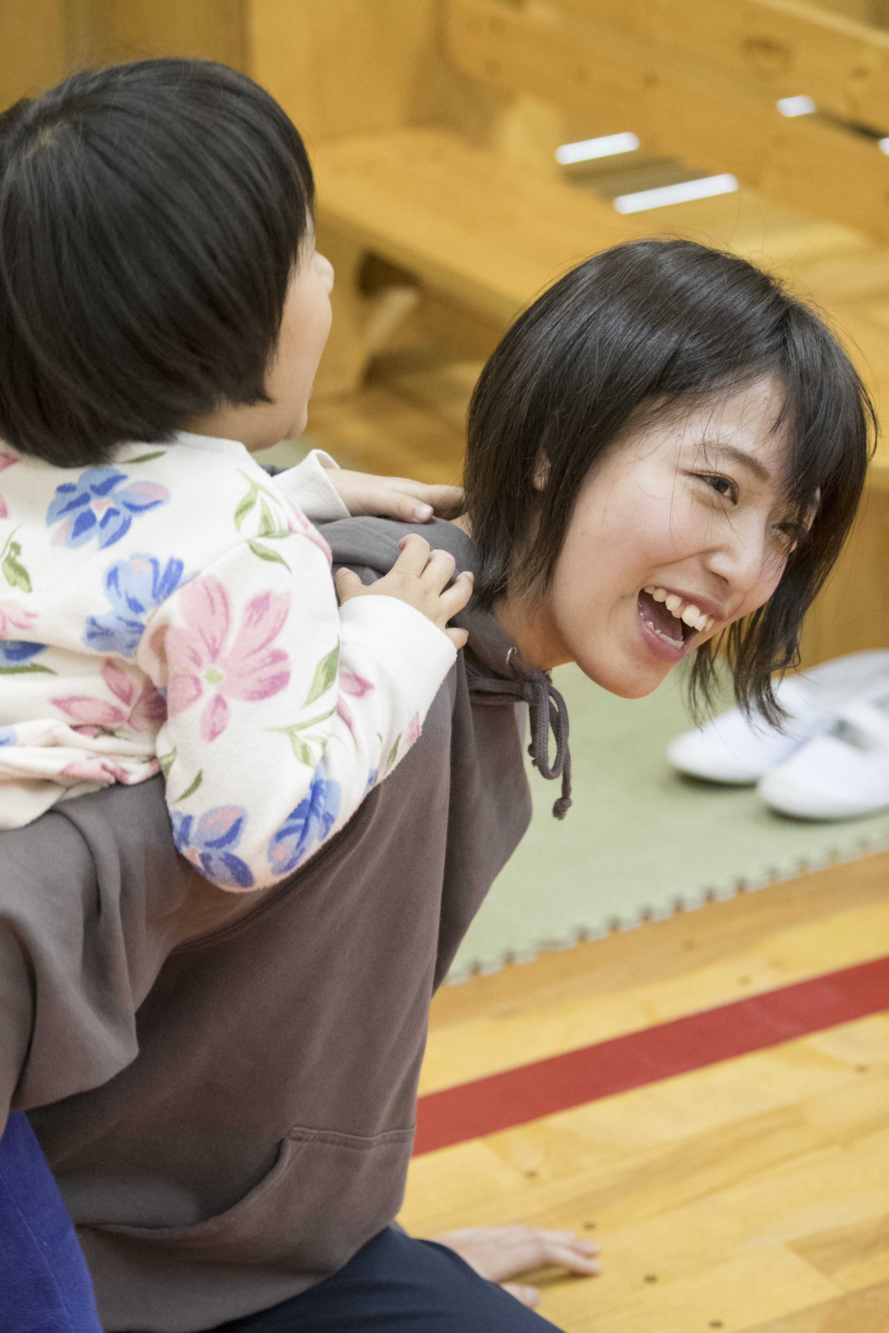 身体で心地よさを実感する活動