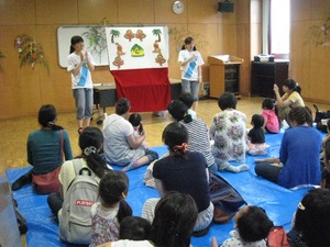 「わくわく遊び隊」富士見市立子育て支援センター「ぴっぴ」へ出動！
