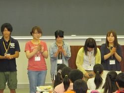 子ども大学ふじみ　ボランティア参加学生