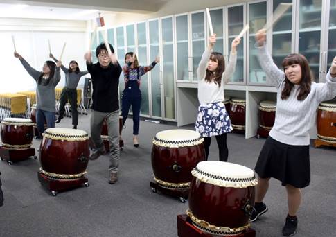 音楽表現の授業風景