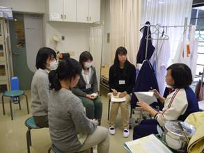 特別養護老人ホーム 雄心苑での活動の様子