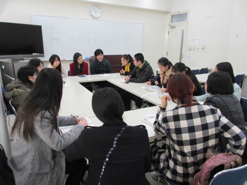 中国の福祉系大学学生との交流