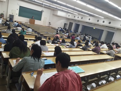 国家試験合格へ向けての学習風景