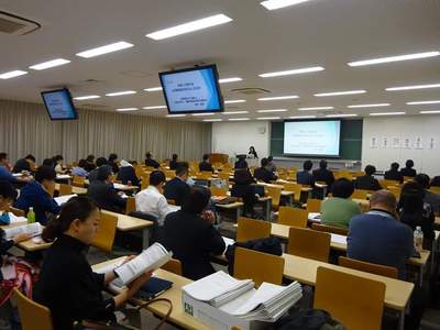 ソーシャルワーク学会に参加した学生