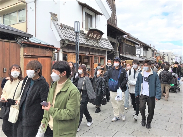 川越 蔵造りの街並みでフィールドワーク 入門セミナー 吉田雅也ゼミ 黒羽義典ゼミ 淑徳大学